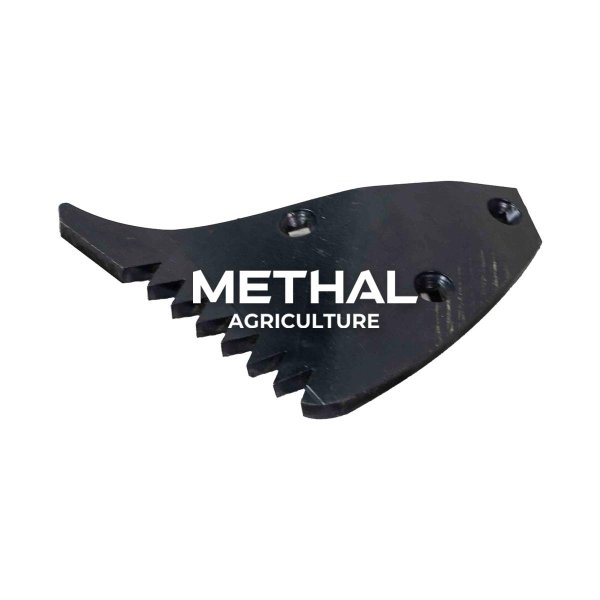 Placa Aço Maior Dentada Lado Esquerdo Rotor 84138393 - Methal Agriculture