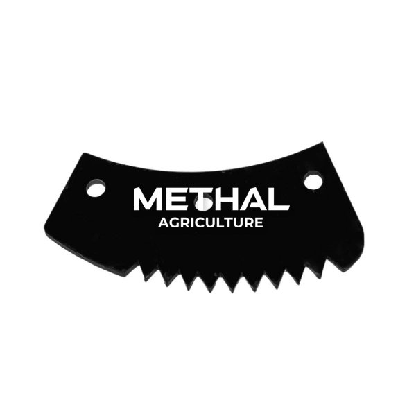 Placa Aço Dentada Menor Lado Direito Rotor 84138391 - Methal Agriculture