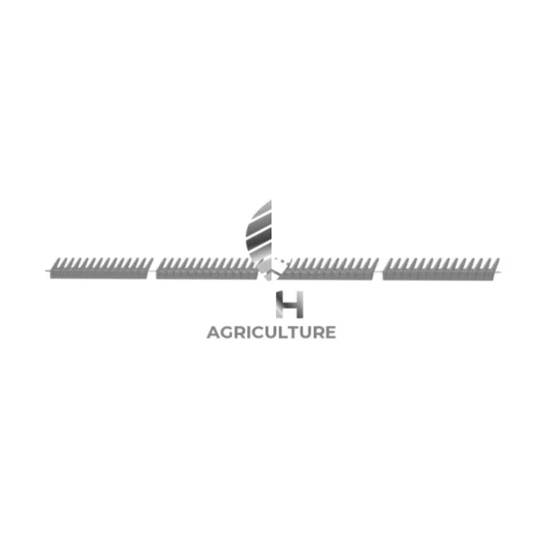 Conjunto Aletas Dente Médio S Superior AXE42167 - Methal Agriculture